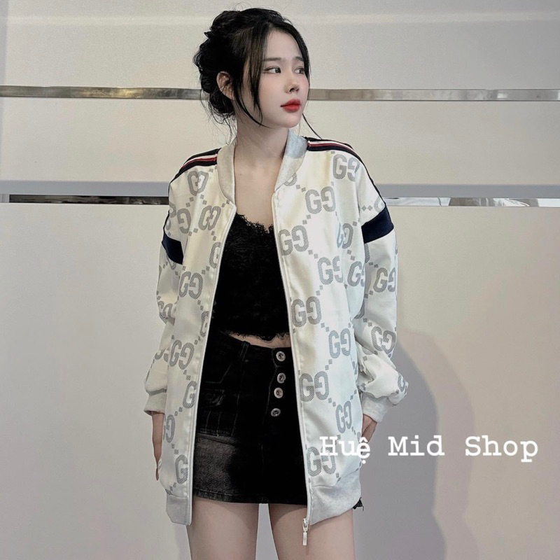 Áo khoác Bomber phối sọc vai HÓTTTTT / Ảnh thật