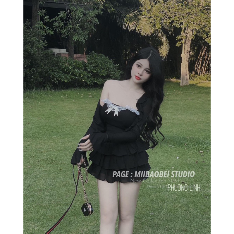 Set váy 3 món tiểu thư thiết kế nhẹ nhàng xinh yêu