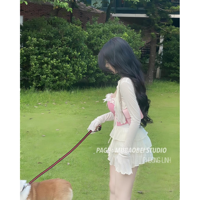 Set váy 3 món tiểu thư thiết kế nhẹ nhàng xinh yêu