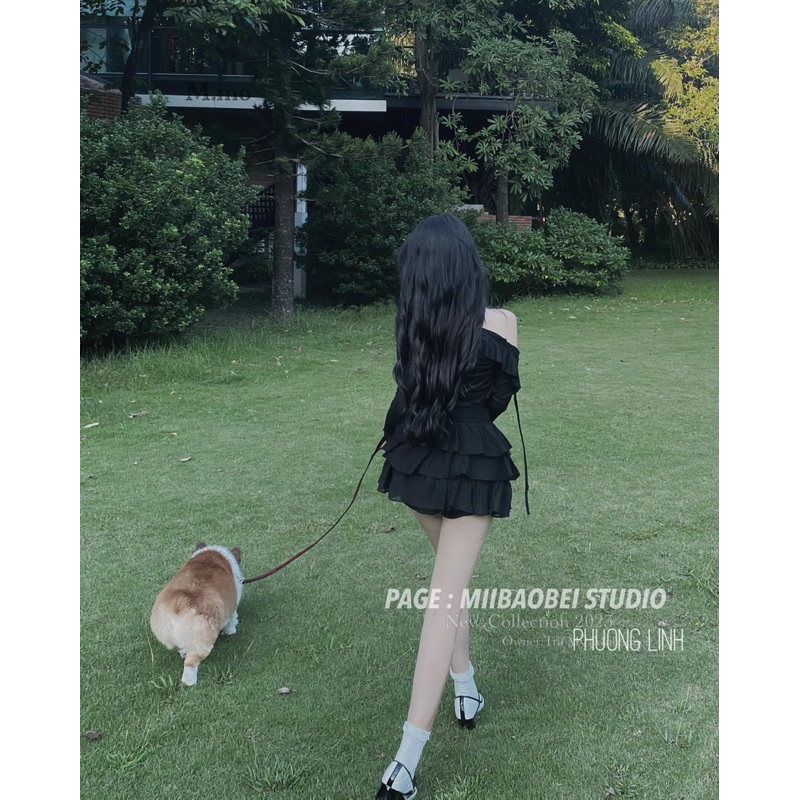 Set váy 3 món tiểu thư thiết kế nhẹ nhàng xinh yêu