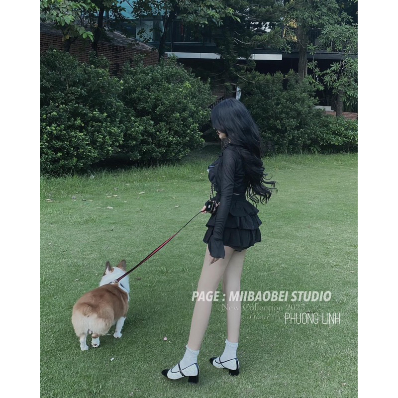 Set váy 3 món tiểu thư thiết kế nhẹ nhàng xinh yêu