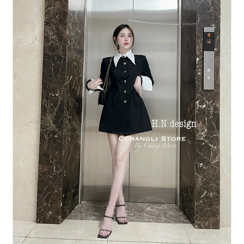 Váy Cổ Sơ Mi Hot Hit