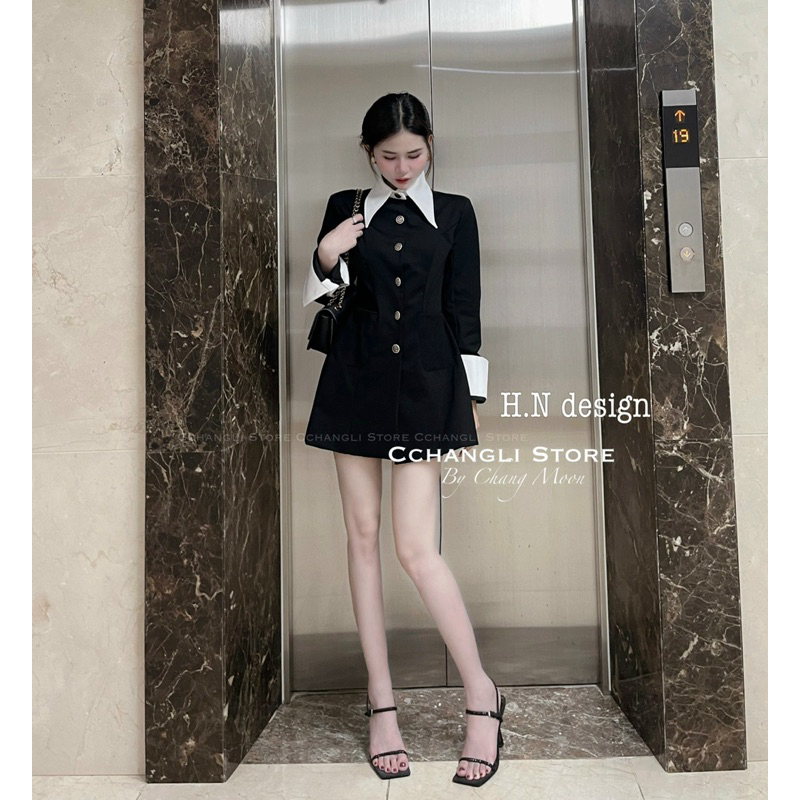 Váy Cổ Sơ Mi Hot Hit