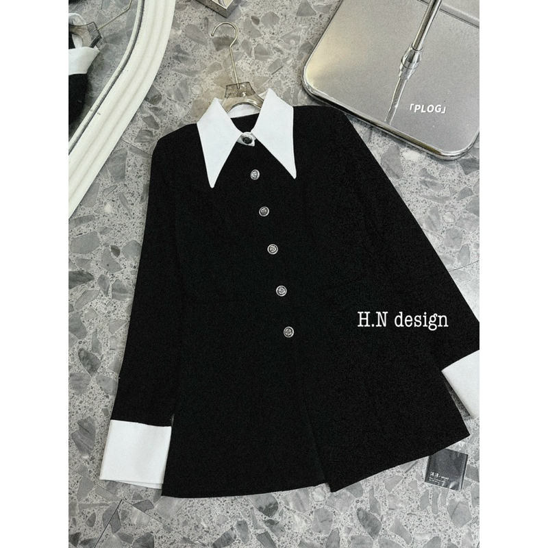 Váy Cổ Sơ Mi Hot Hit