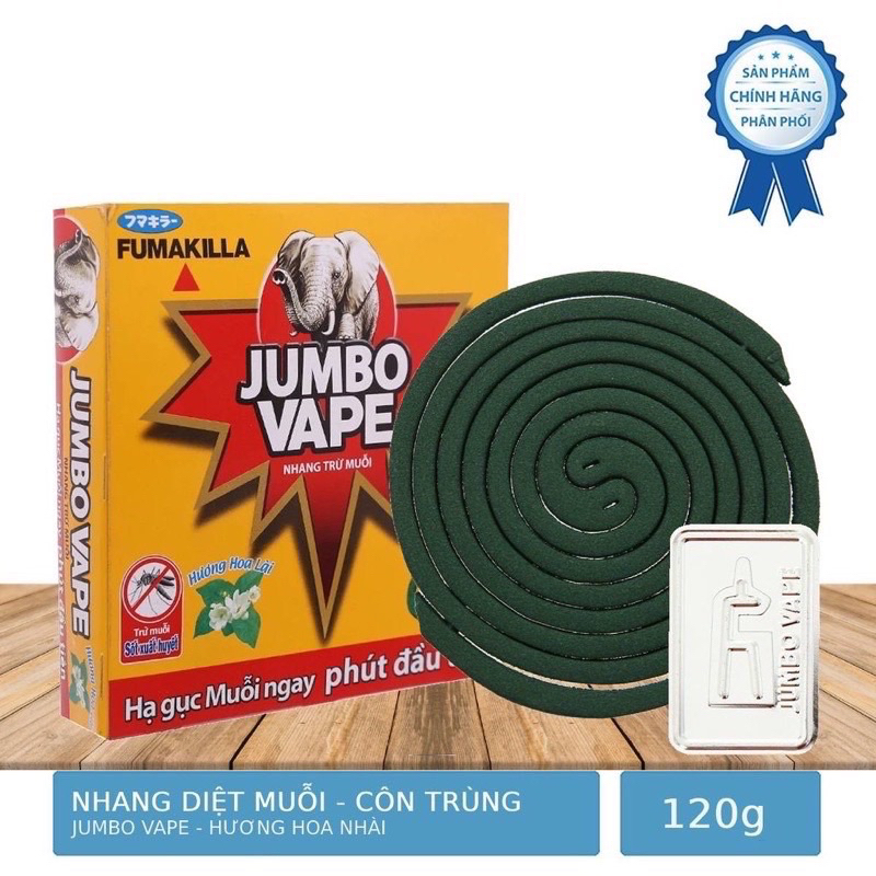 Nhang muỗi jumbo hộp 10 khoanh