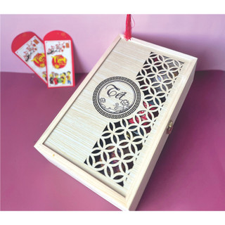 Hộp Gỗ Đựng Qùa Tết, Qùa Biếu Hoặc Mứt Làm Qùa Tặng Giá Rẻ- Woody Box
