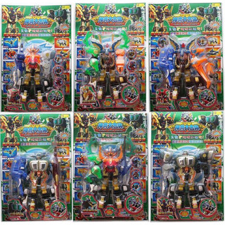 Bộ đồ chơi siêu nhân gao vỉ - gaoking - gao muscle - gao god - gaoranger