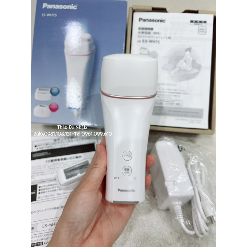 MÁY TRIỆT LÔNG PANASONIC ES-WH75 - NEW