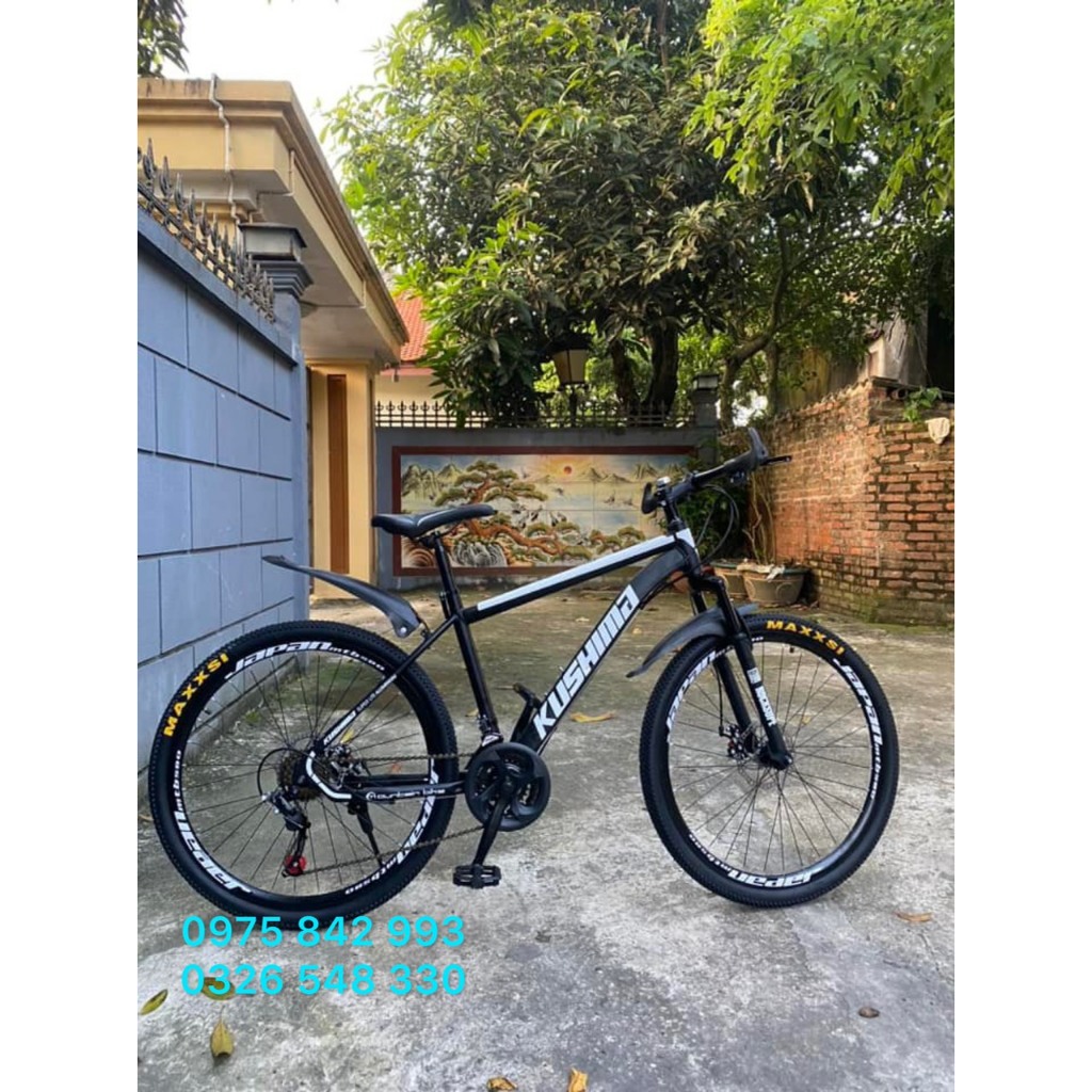 Xe đạp KUSHIMA NHẬT BẢN ,size 26inc, 7 líp, nặng 14kg