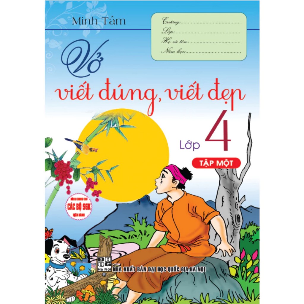 Sách - Em Tập Viết Đúng, Viết Đẹp Lớp 4 - Tập 1