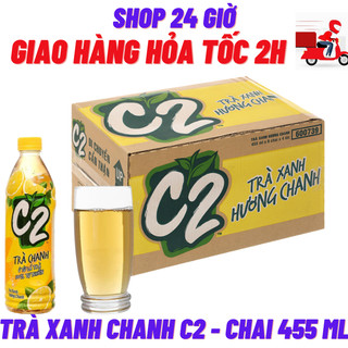 C2 chanh chai 455 ml thùng 24 chai