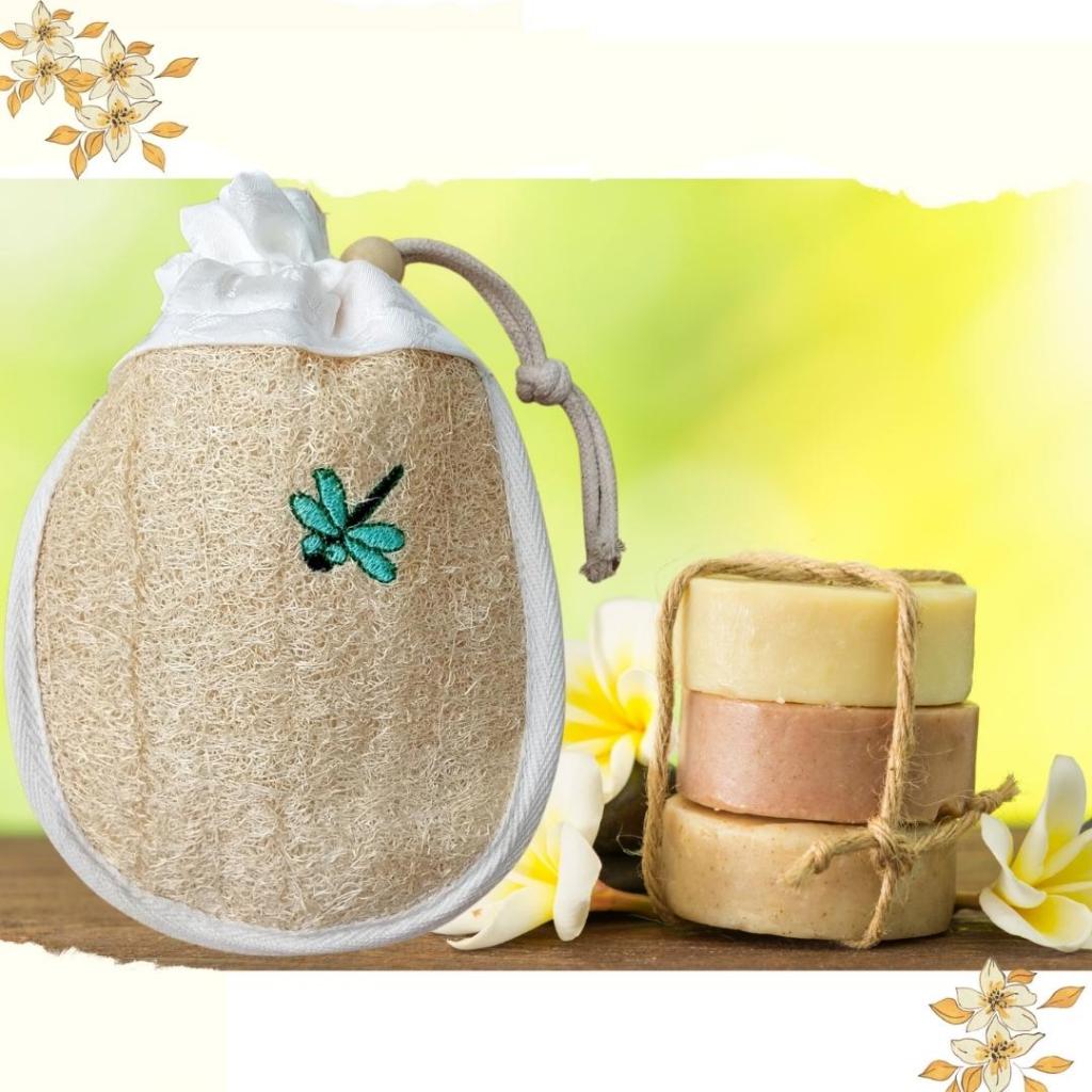 Túi Tạo Bọt Xà Phòng, Túi Xơ Mướp Tắm, Túi Đựng Xà Phòng, Bao Tắm Xơ Mướp, Túi Thơm Khử Mùi Tủ Lạnh, Tẩy Tế Bào Chết