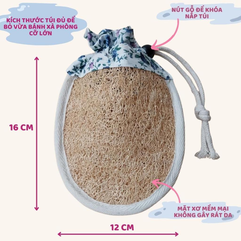 Túi Tạo Bọt Xà Phòng, Túi Xơ Mướp Tắm, Túi Đựng Xà Phòng, Bao Tắm Xơ Mướp, Túi Thơm Khử Mùi Tủ Lạnh, Tẩy Tế Bào Chết