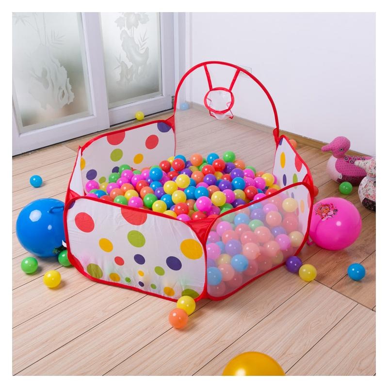 Combo Lều Bóng Quây Bóng Tặng Kèm 100 Bóng Cho Bé