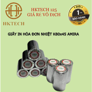 Giấy in hoá đơn k80x45 amira, giấy in bill khổ k80