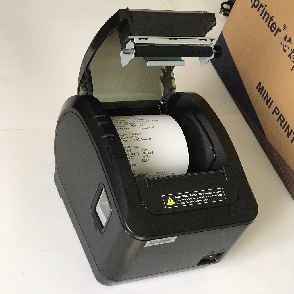 Máy In Hóa Đơn K80 Xprinter XP- N200L WIFI+ USB Dùng Cho Điện Thoại