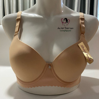 Áo lót nữ áo ngực đúc su mút mỏng Thái Lan 1977 quả to cup c có gọng nâng ngực size 36 đến size 42 cho người béo