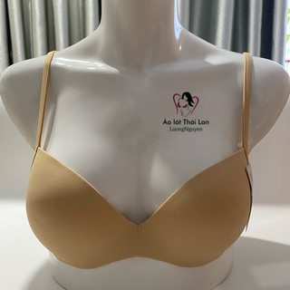 Áo ngực mỏng có gọng Thái lan 8056 quả áo cup b trơn có màu trắng size 34 đến size 38