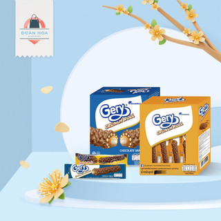 Bánh cuộn phủ socola Gery Crunch Roll - Indonesia | Hộp 276g
