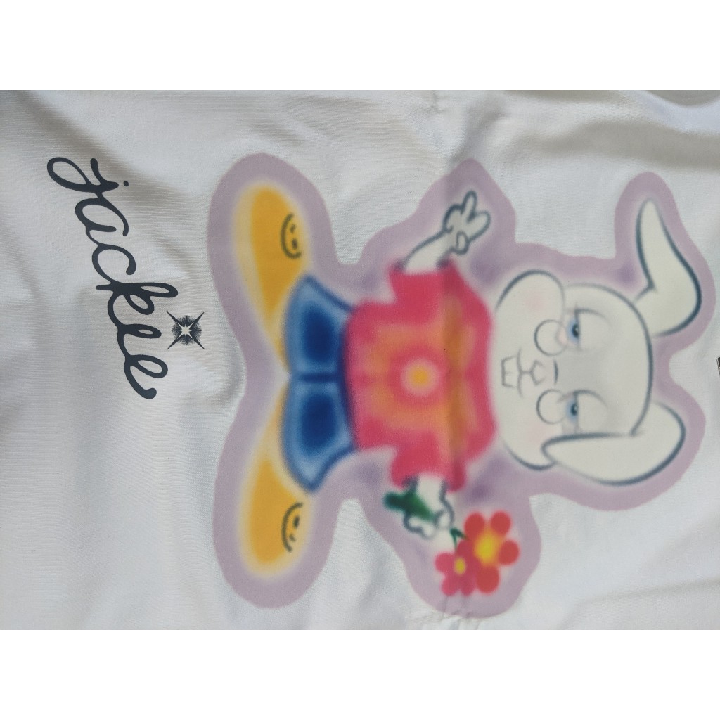 Áo Thun form rộng D.rew in hình Thỏ xinh 100% Cotton 2C