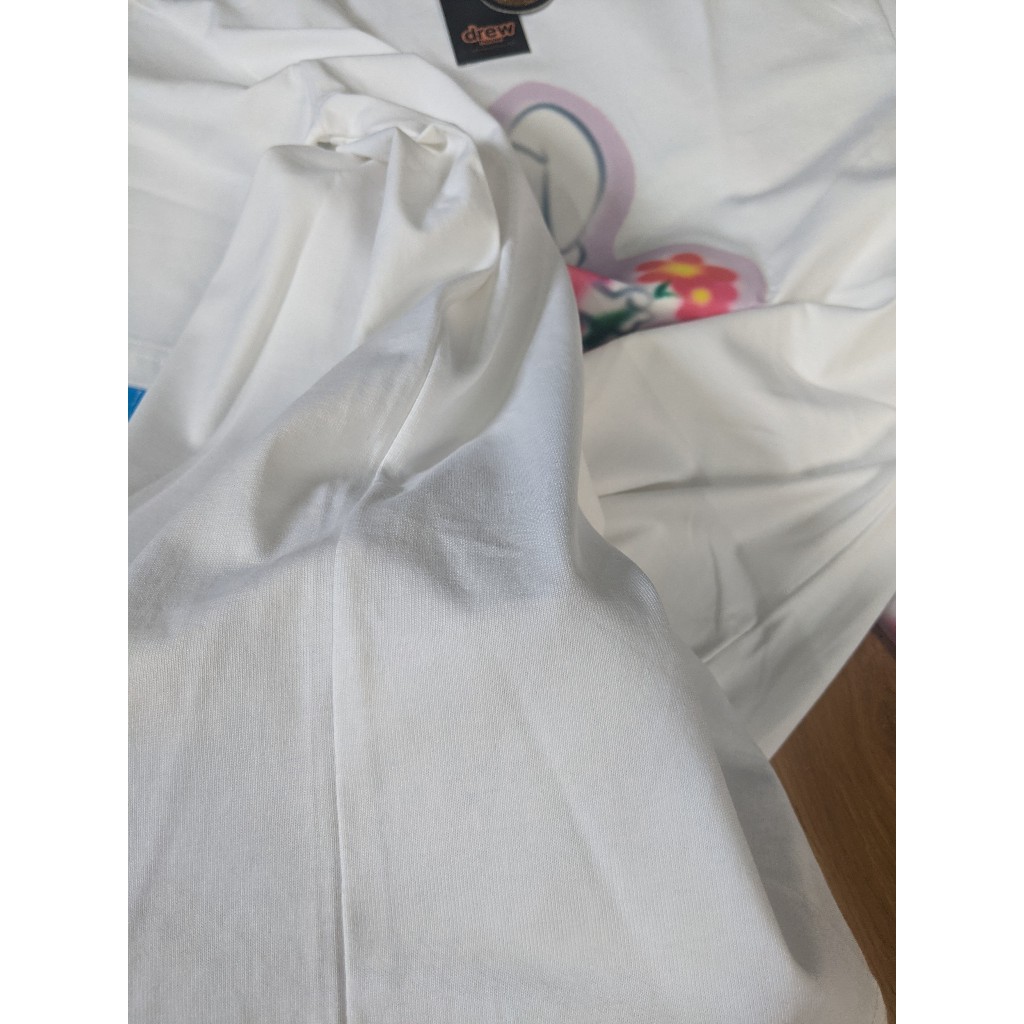 Áo Thun form rộng D.rew in hình Thỏ xinh 100% Cotton 2C