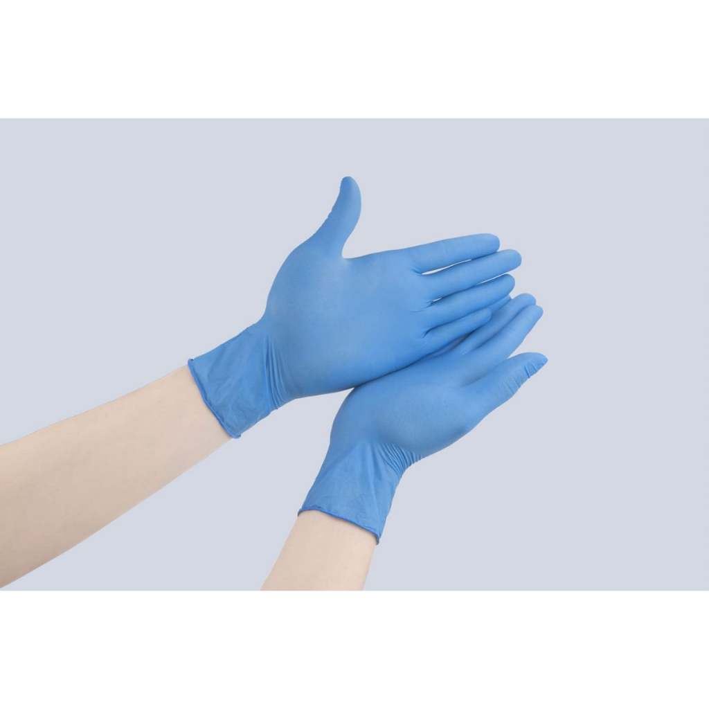 Găng Tay Xanh - Găng tay Thủy Sản - Găng Tay Nông Nghiệp - Găng Tay Nitrile Không Bột