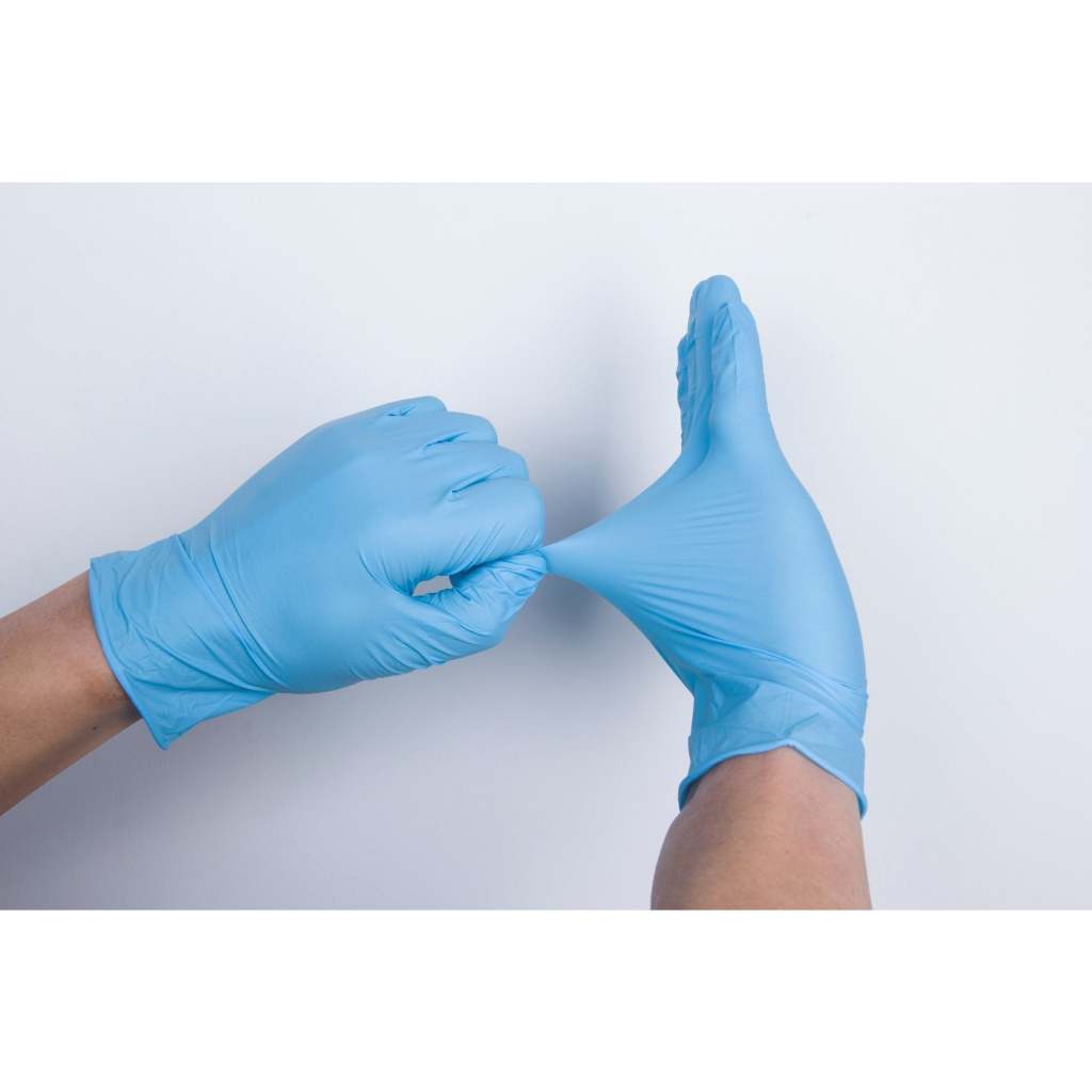 Găng Tay Xanh - Găng tay Thủy Sản - Găng Tay Nông Nghiệp - Găng Tay Nitrile Không Bột