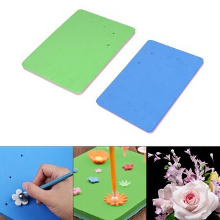 Tấm xốp miết cánh hoa đất sét