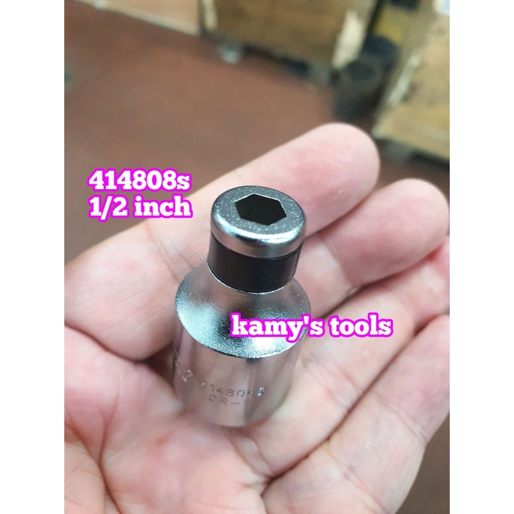 Đầu chuyển 1/4 3/8 1/2 sang bắn vít 6.35mm Kingtony model 414808S, 2141, 314808S