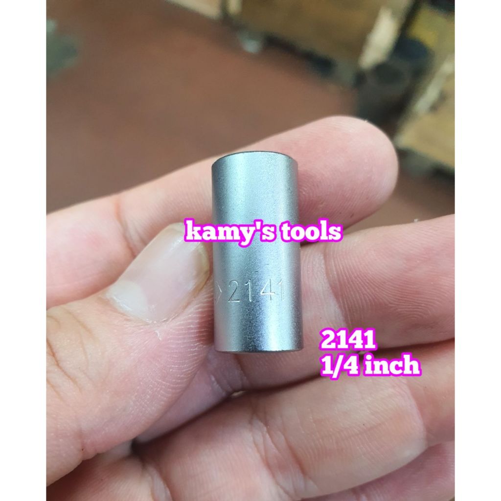 Đầu chuyển 1/4 3/8 1/2 sang bắn vít 6.35mm Kingtony model 414808S, 2141, 314808S