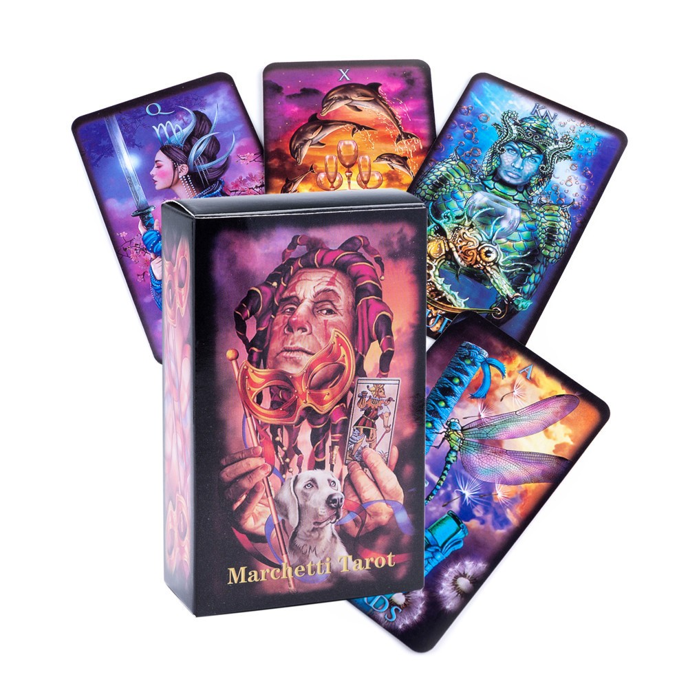 (size thường) Bộ bài Marchetti Tarot H5