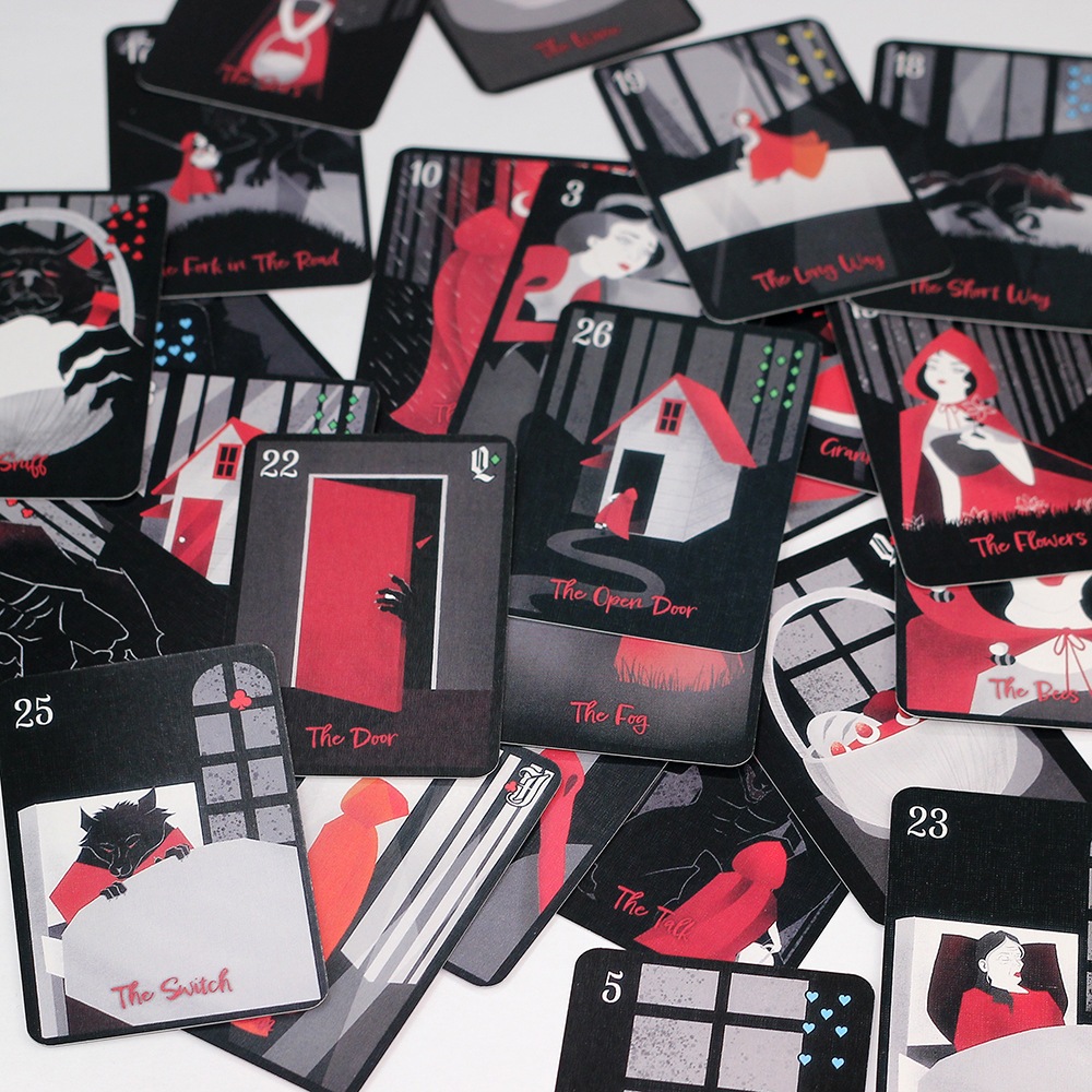 Bộ bài Little Red Riding Hood Lenormand S7