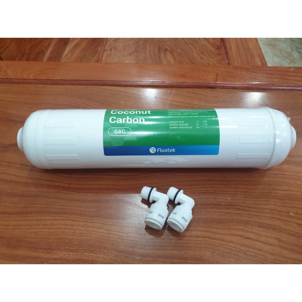 Lõi Lọc Nano Coconut Cacbon  Chính Hãng Fluxtek Đài Loan