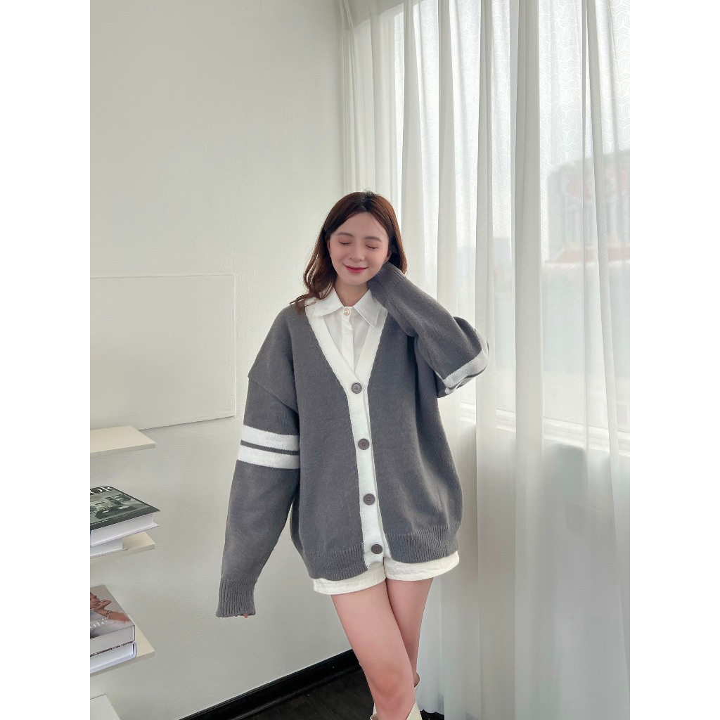Áo len cardigan phối viền - 247store.vn- Cadiganphoivien102_P5K9.10
