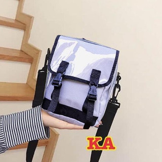 Túi Đeo Chéo Nữ Kèm Ví Chất Liệu Nhựa Trong Suốt Thời Trang Cá Tính - đựng điện thoại vật dụng SL