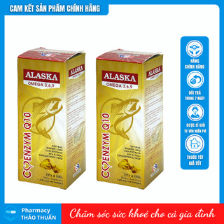 Viên dầu cá alaska omega - 3,6,9 coenzym q10