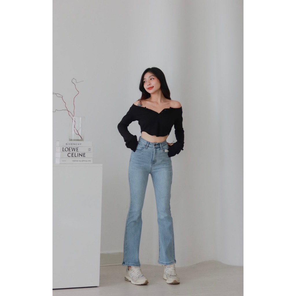 Quần ống loe dài 91-93cm