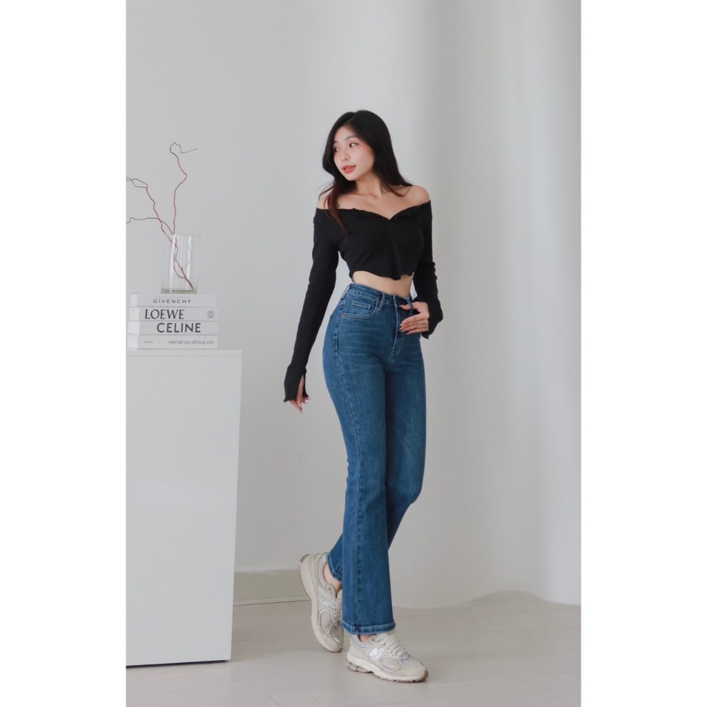 Quần ống loe dài 91-93cm