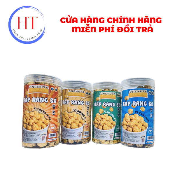 Bắp rang bơ Onenuts 90g các vị