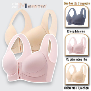 Áo Ngực Thái Lan Khuy Cài, Áo lót nữ BigSize che mỡ nách mỡ lưng Đệm 1cm - Bản Lưng to 14cm Có Khuy Cài Nâng Vòng 1