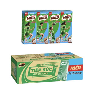 Thùng 48 hộp sữa lúa mạch Milo 180ml