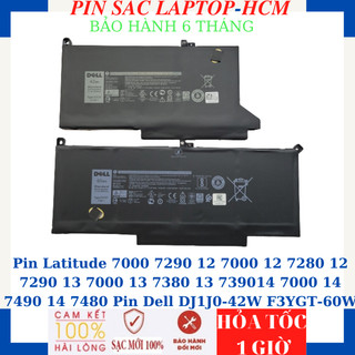 Pin laptop latitude 7000 7290 12 7000 12 7280 12 7290 13 7000 13 7380 13 739014 7000 14 7490 14 7480 pin dj1j0 42w f3ygt