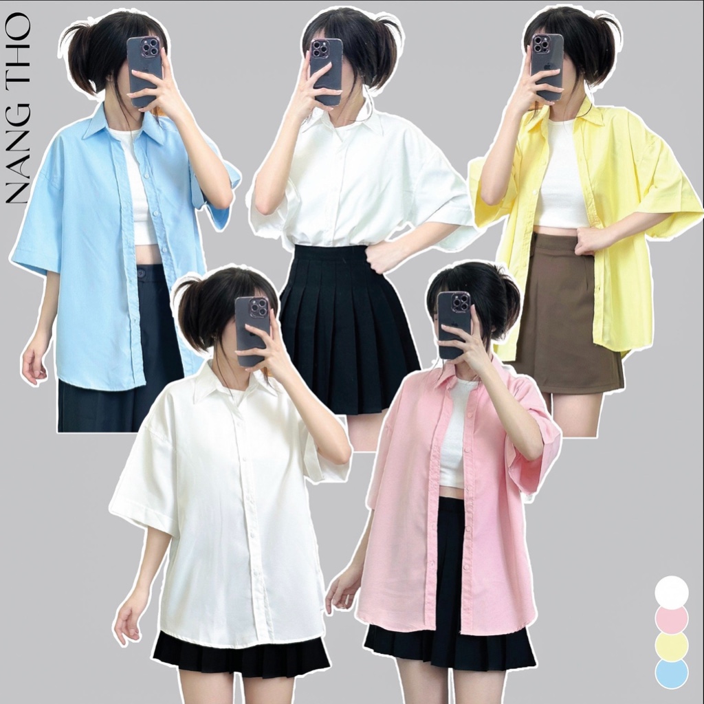 Áo sơ mi nhiều màu mã 238 (HÌNH THẬT ĐỘC QUYỀN nangtho.ct) 3943 5285