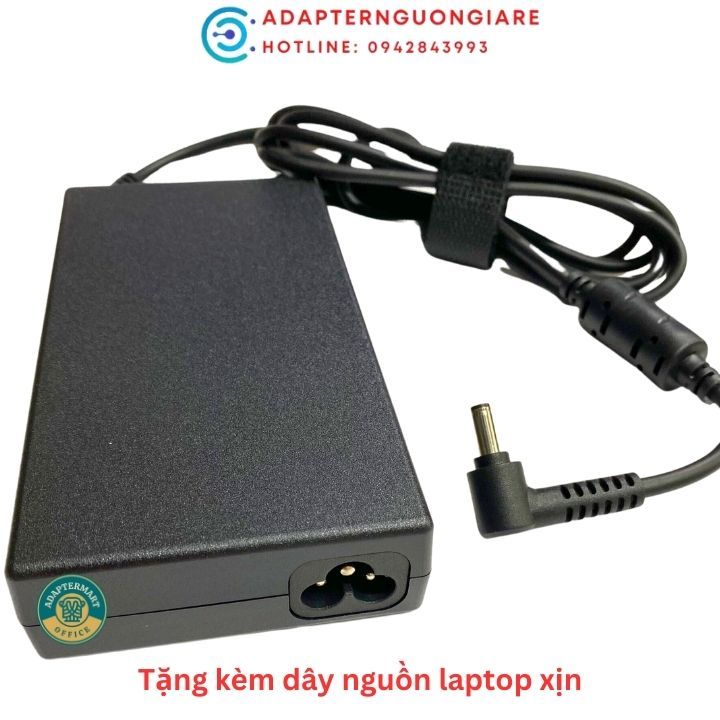 Bộ sạc pin laptop MSI GF63 20v 6A 120W chân kim nhỏ chính hãng