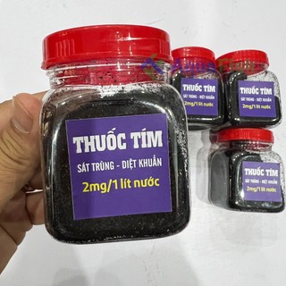 Chế Phẩm Th.uốc Tím 100g Dùng Khử Trùng Nguồn Nước, Tắm Cho Cá