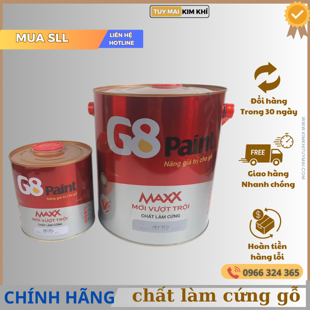 Chất làm cứng 405 Chính Hãng G8