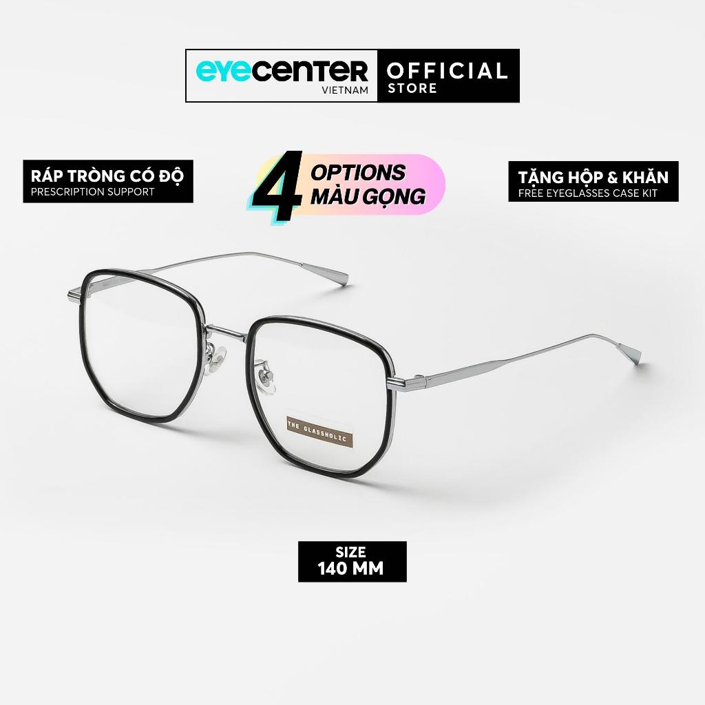 Gọng kính cận nam nữ chính hãng ZAC&CODY A97S kim loại chống gỉ cao cấp nhập khẩu by Eye Center Vietnam