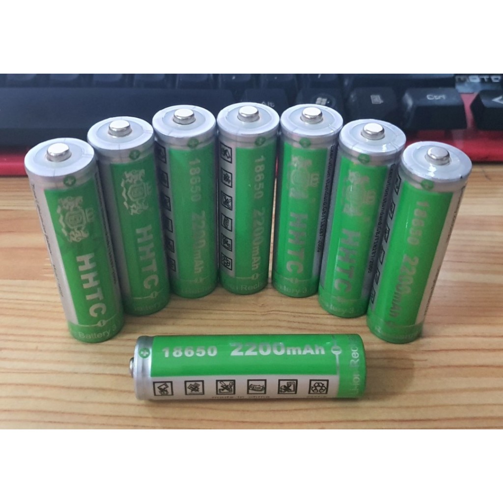 Pin tròn dài 18650 - 2200mah