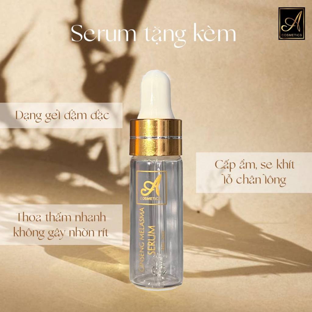 Kem dưỡng trắng da mặt,Face nám nhân sâm Ginseng Melasma Face Cream Acosmetics, giúp ngừa nám tàn nhangng, 25g