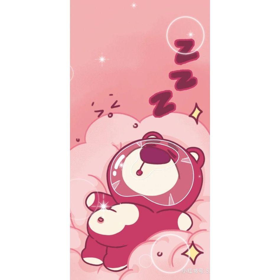 Miếng dán grass skin Gấu dâu sleeping dành cho / xlim V1 / Xlim V2 / xlim SE / xtal pro / feelin